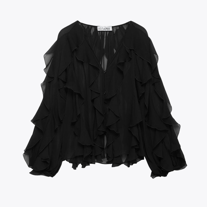 Seraphina | Rüschenbluse für einen eleganten Look