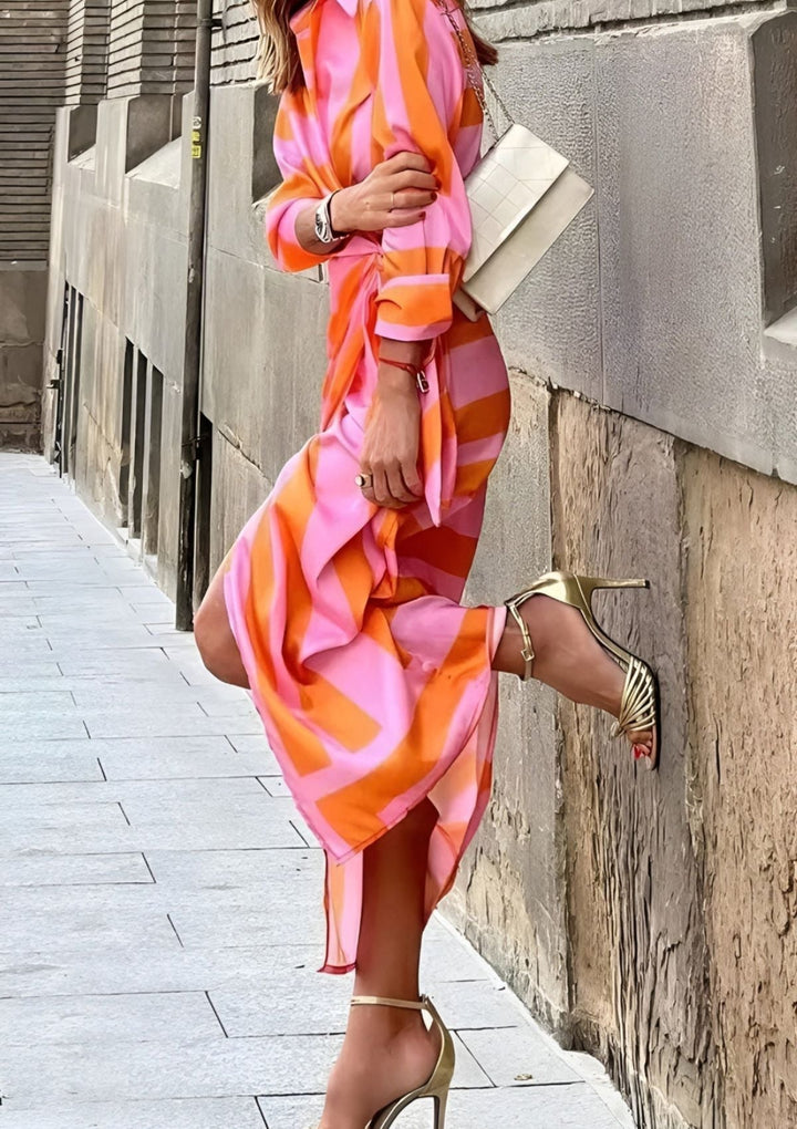 Amalia – Wickelkleid mit Print