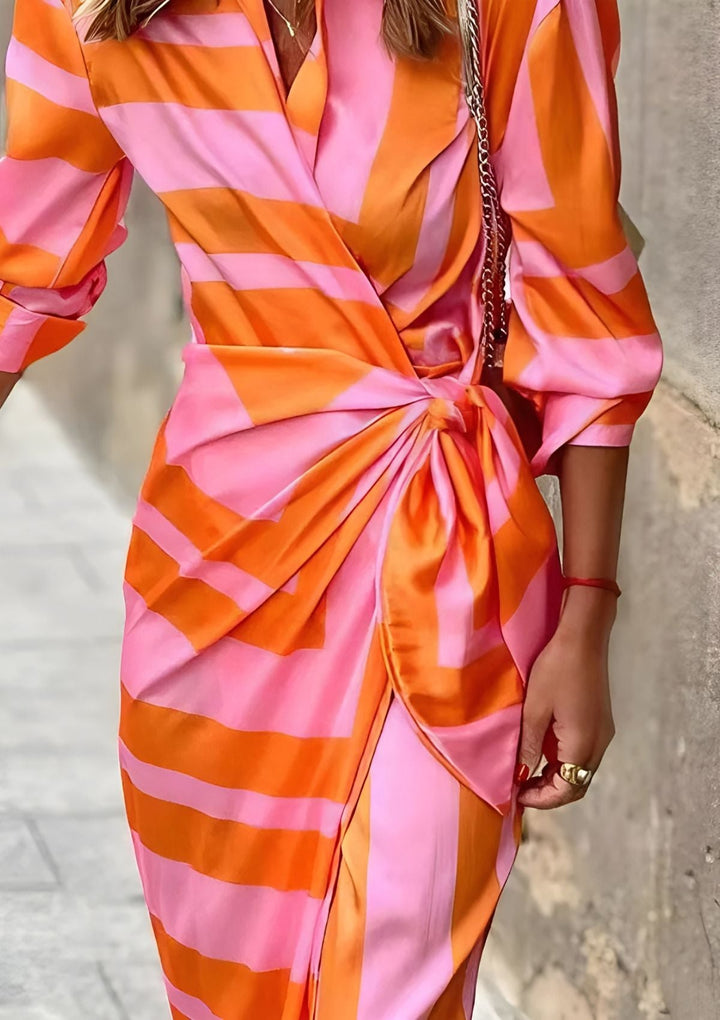 Amalia – Wickelkleid mit Print