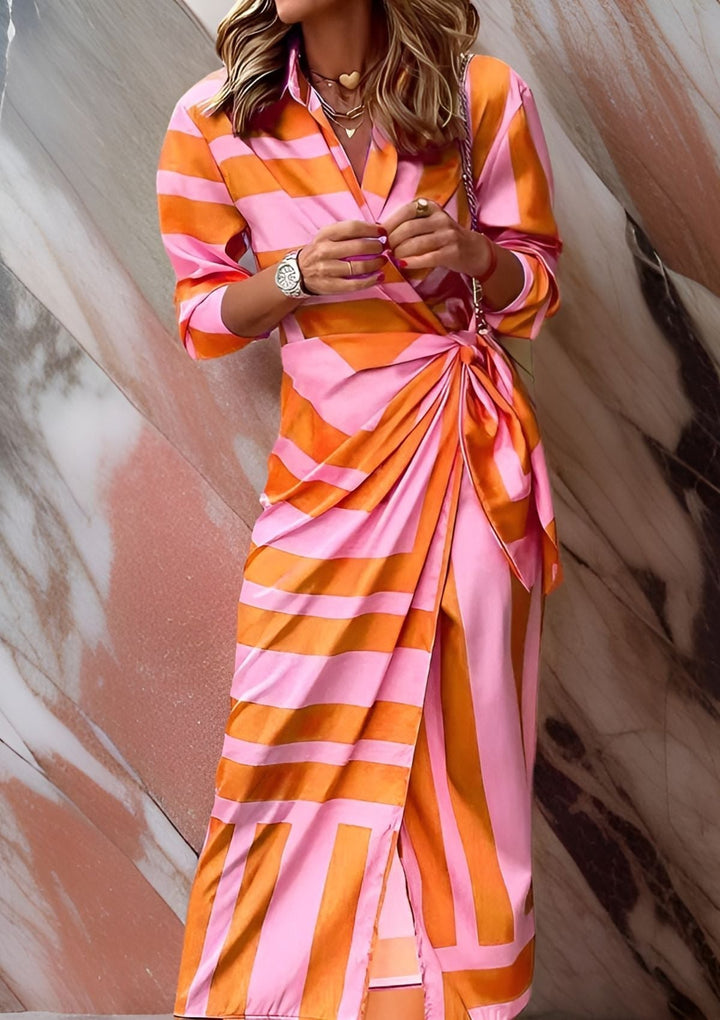Amalia – Wickelkleid mit Print