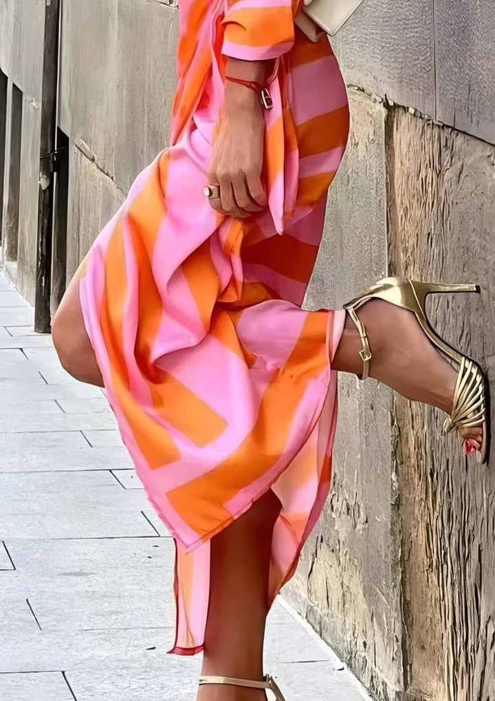 Amalia – Wickelkleid mit Print