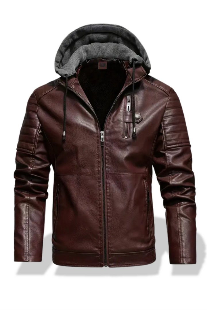 Santino™ | Die Stilvolle Herren-Winterlederjacke