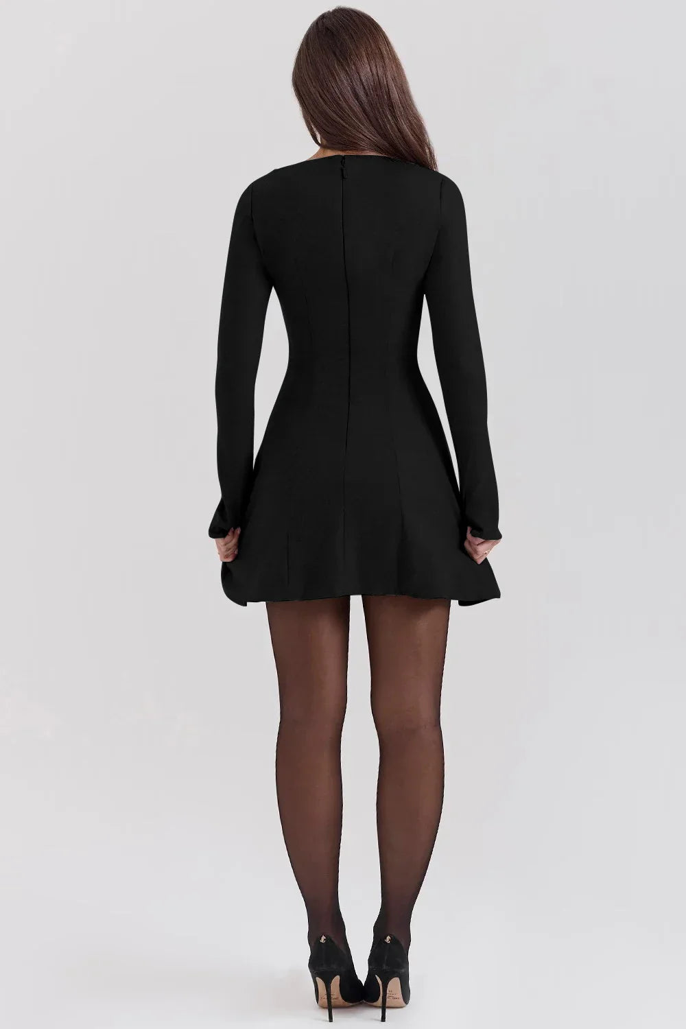 Rola- elegantes Kleid mit Rundhalsausschnitt