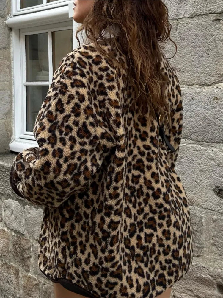 Bernadette™ Leopard Jacke