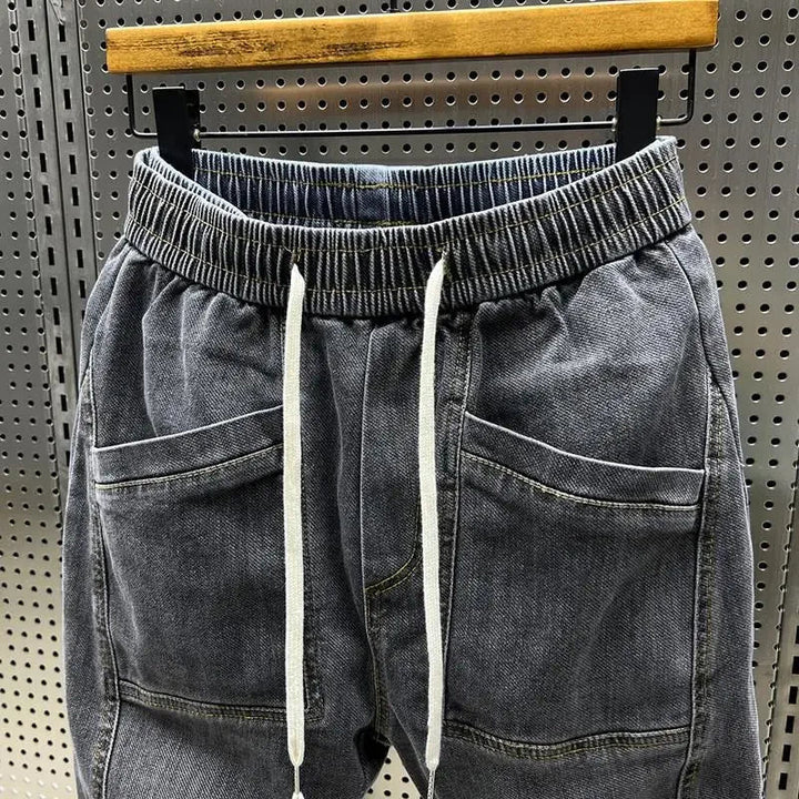 Renaldo - Denim Joggen Hose