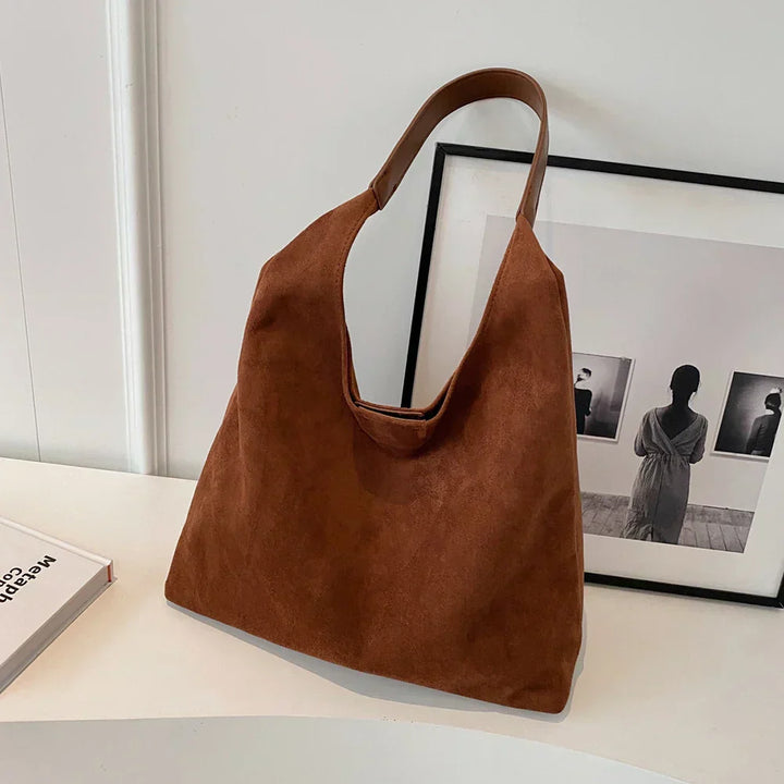 Yara | Wildleder Tote Tasche