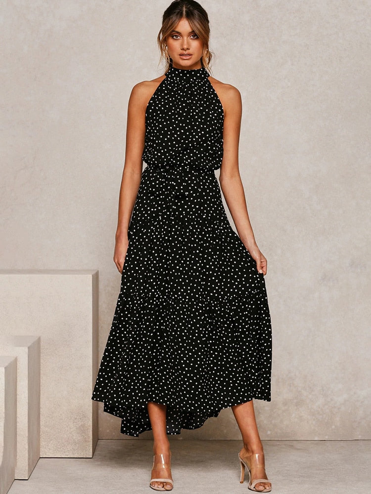 Sommerkleid mit Polka-Dot-Print - Shine into summer