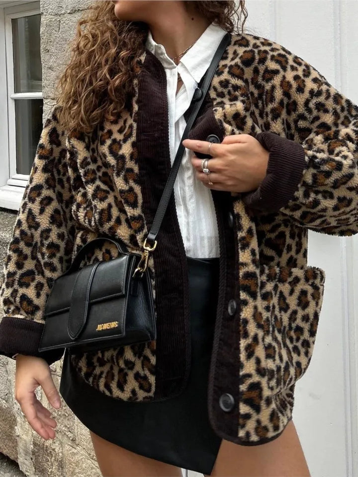 Bernadette™ Leopard Jacke