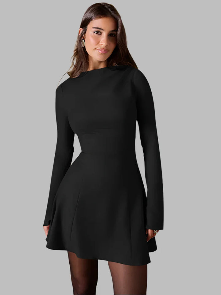 Rola- elegantes Kleid mit Rundhalsausschnitt