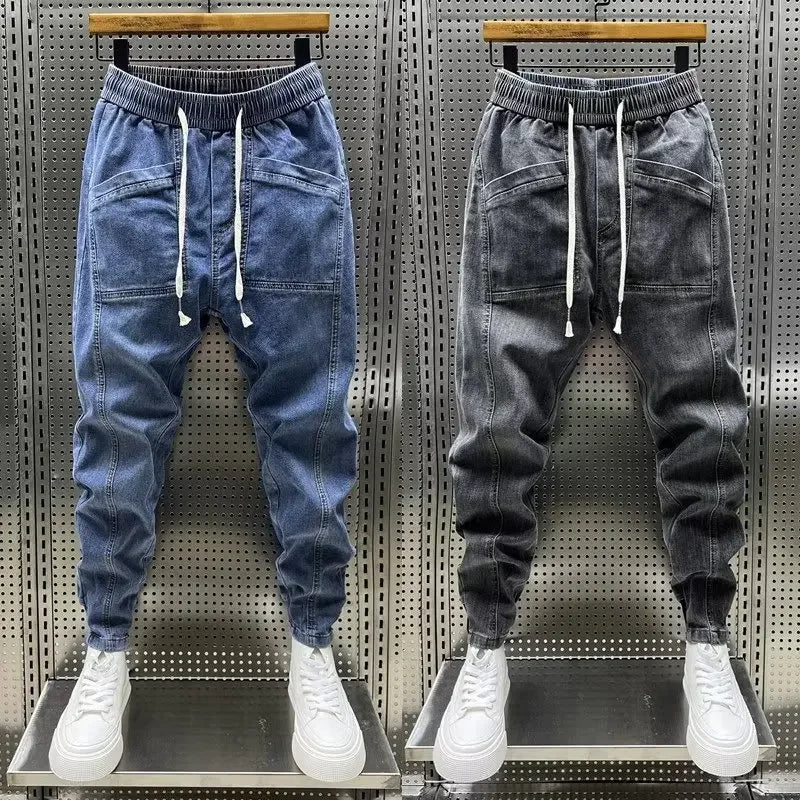 Renaldo - Denim Joggen Hose