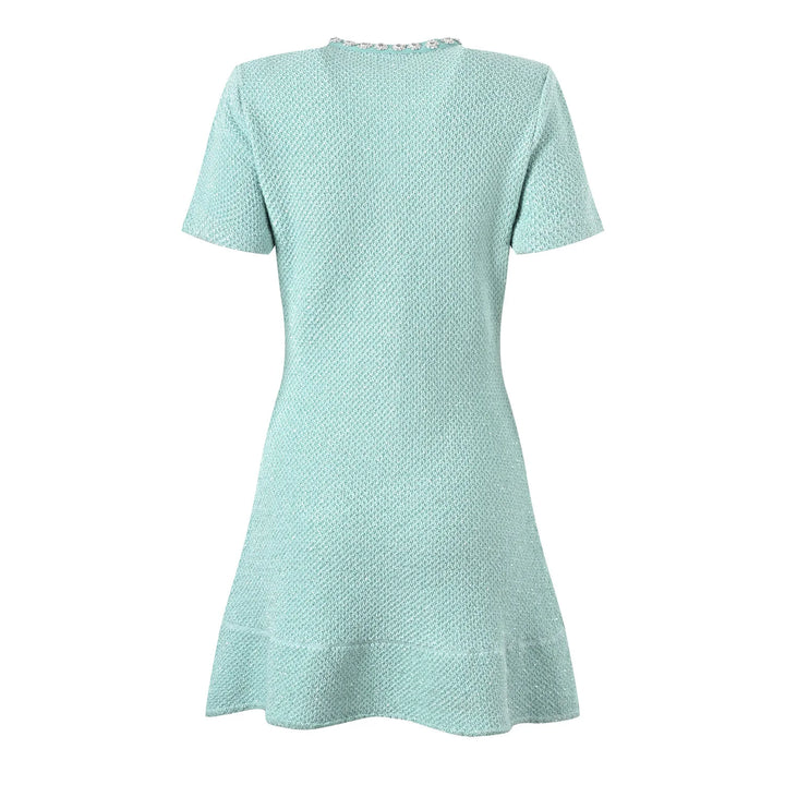 Victoria- Luxe Diamanten Pailletten Strickkleid