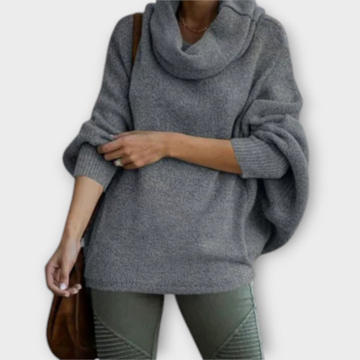 Ulrike - Eleganter Damenpullover in Schildpatt