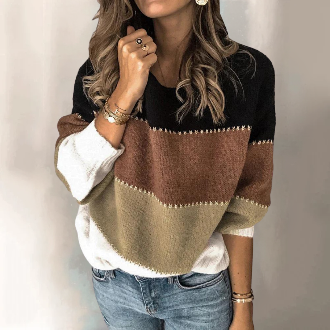 Evelyn® Gestreifter Pullover