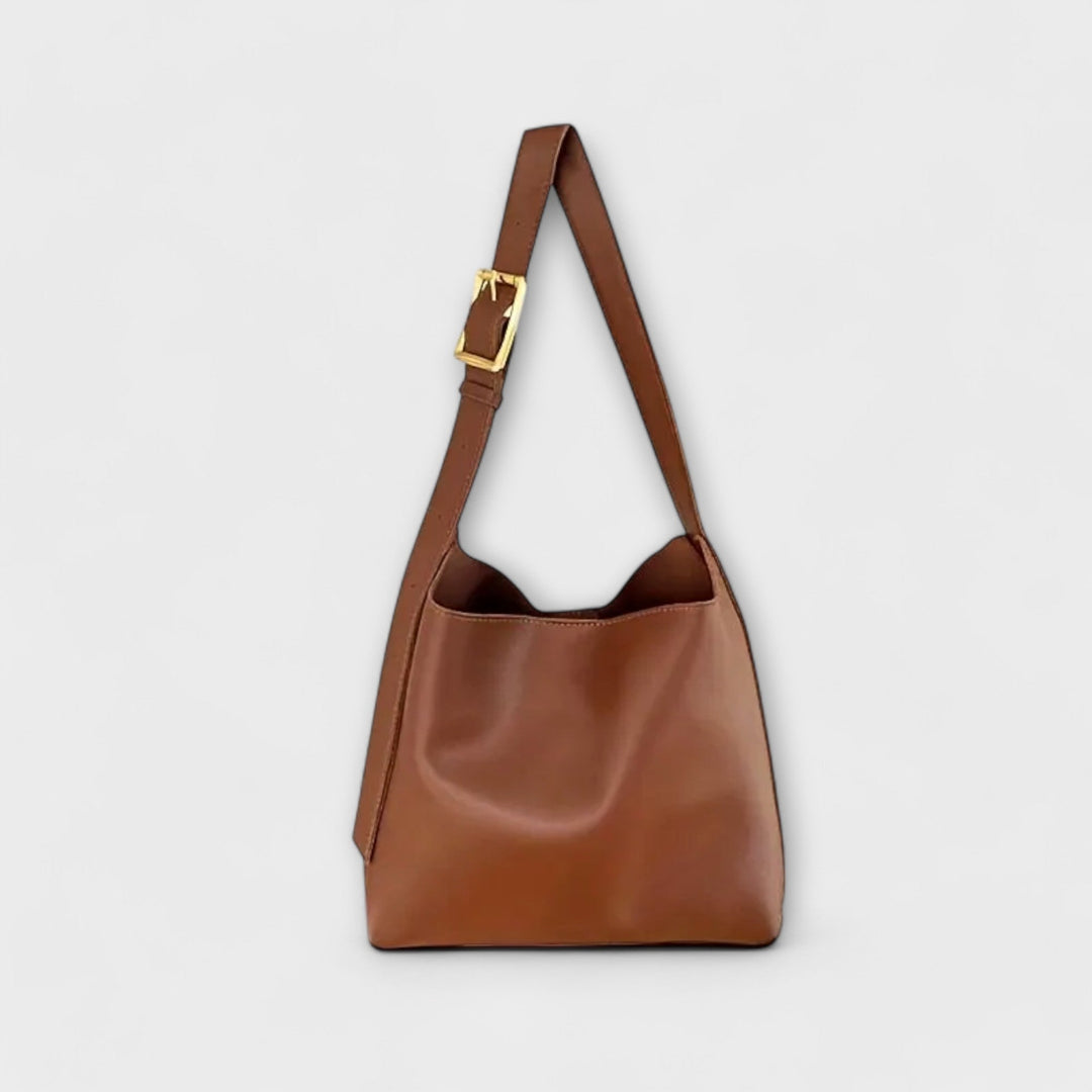 Flair. – Elegante Lederschultertasche
