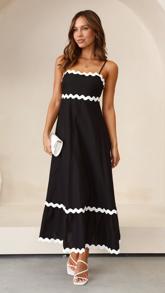 Karma | Langes Trägerkleid für einen eleganten Look