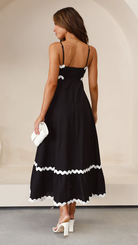 Karma | Langes Trägerkleid für einen eleganten Look