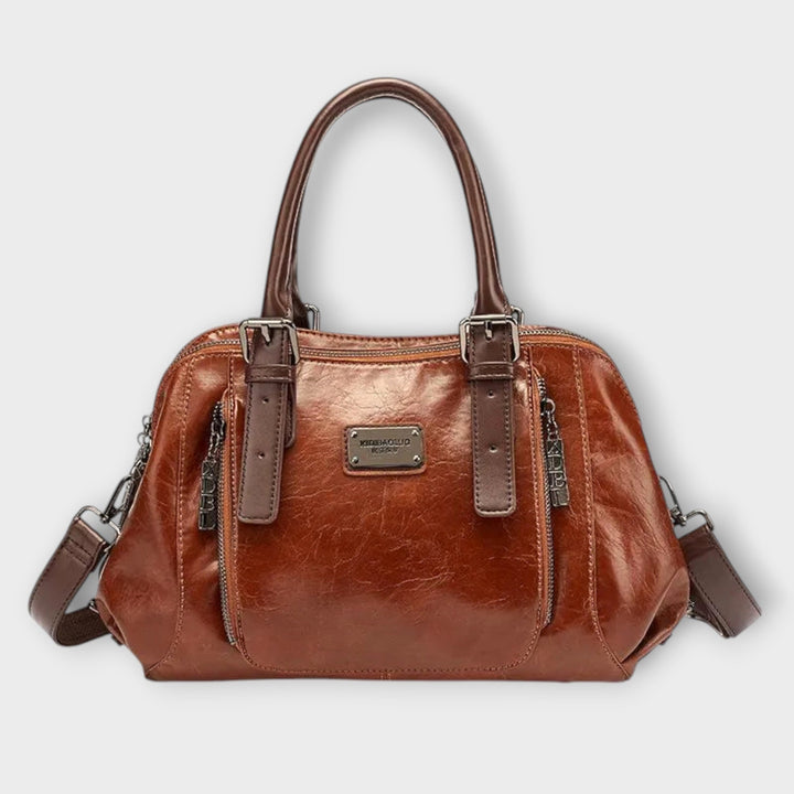 Flair. - Elegante Vintage-Schultertasche