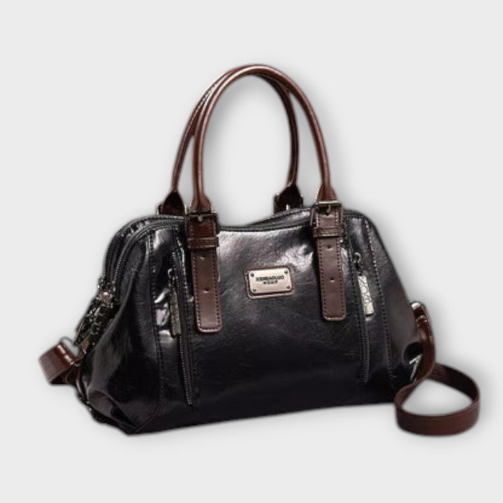 Flair. - Elegante Vintage-Schultertasche