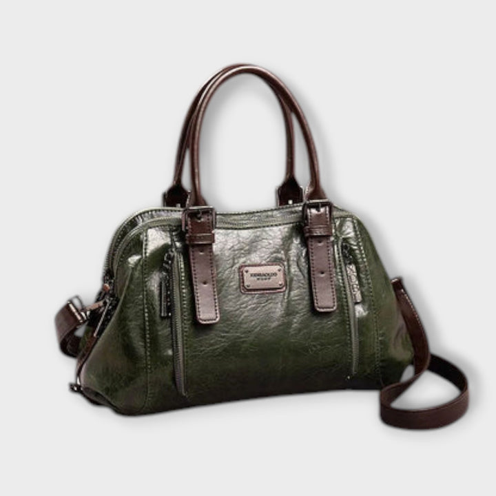 Flair. - Elegante Vintage-Schultertasche