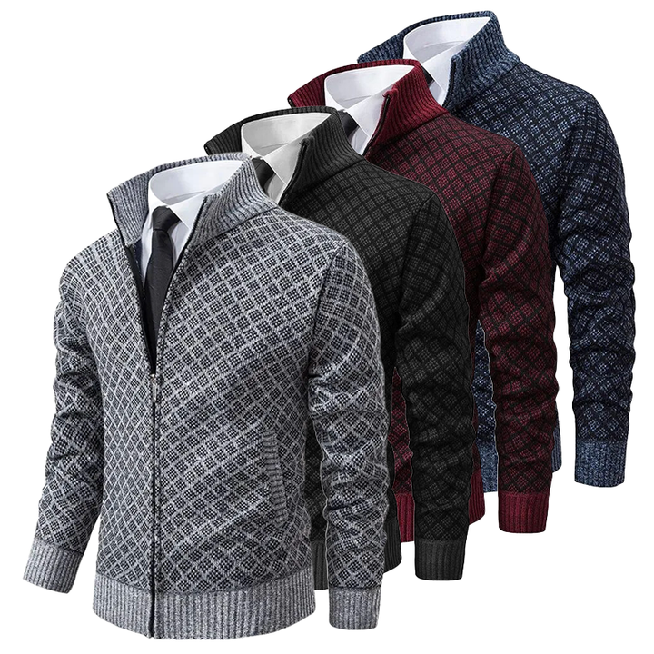 JEFF | ELEGANTE HERREN-STRICKJACKE