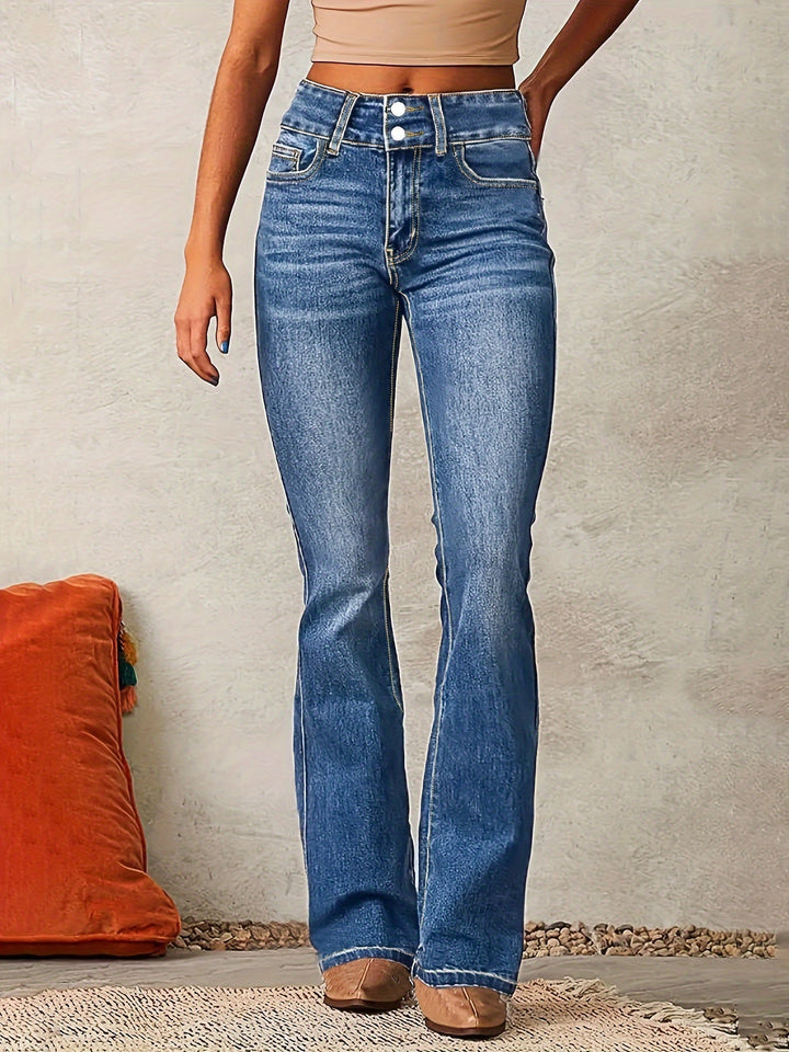 Aya - Jeans mit hoher Taille