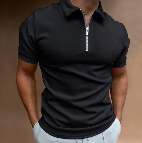 Cooper - Poloshirt mit Reißverschluss