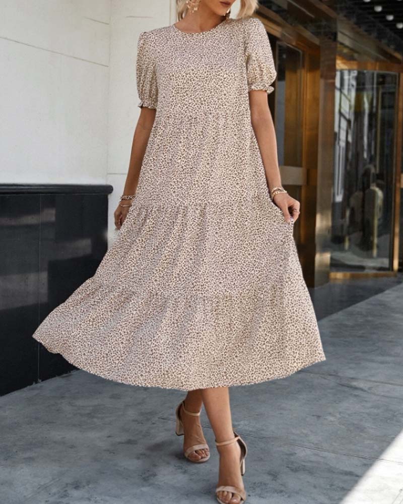 Catalina | Kleid mit Puffärmeln