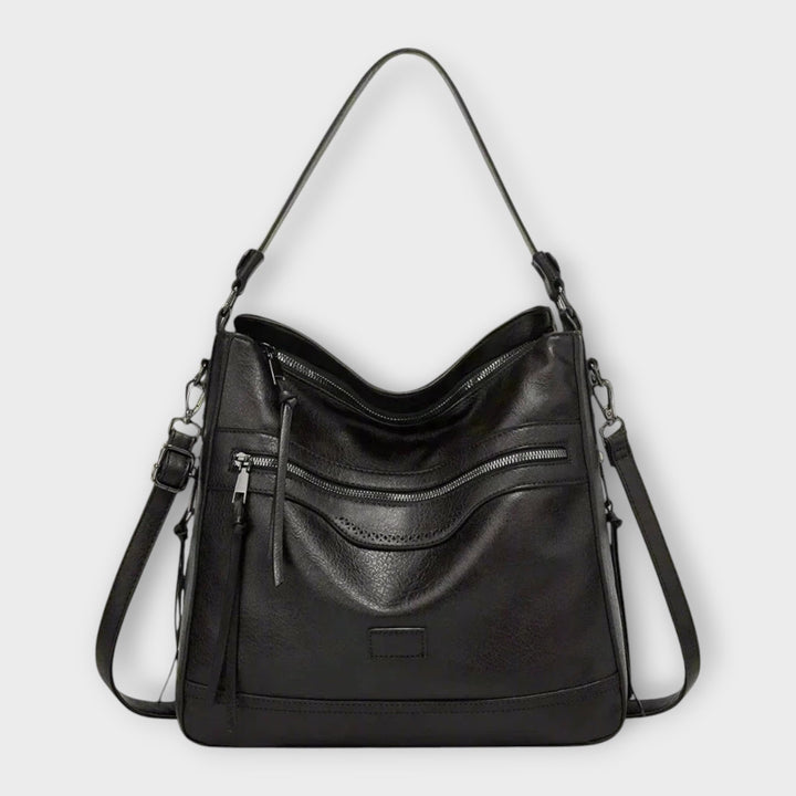 Flair. - Klassische Retro-Schultertasche