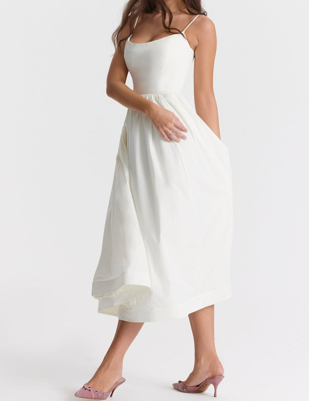 Jharna | Damen Elegantes Kleid