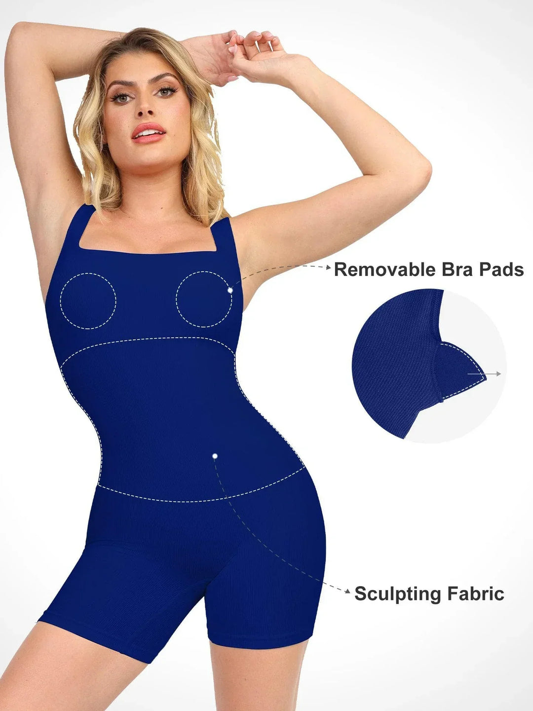 Aizyl's™ Eingebautes Shapewear-Romper