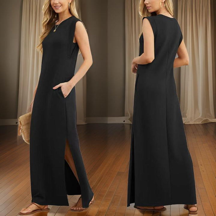 Vennya - Ärmelloses Maxikleid