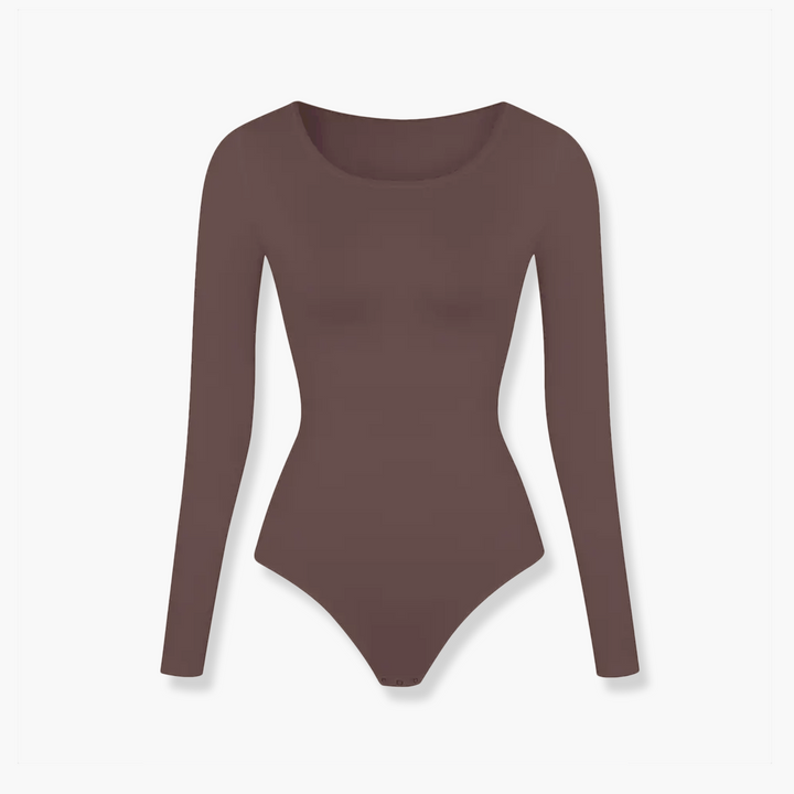 Langarm Bodysuit Formende Shapewear