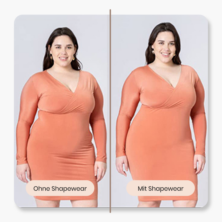 Langarm Bodysuit Formende Shapewear