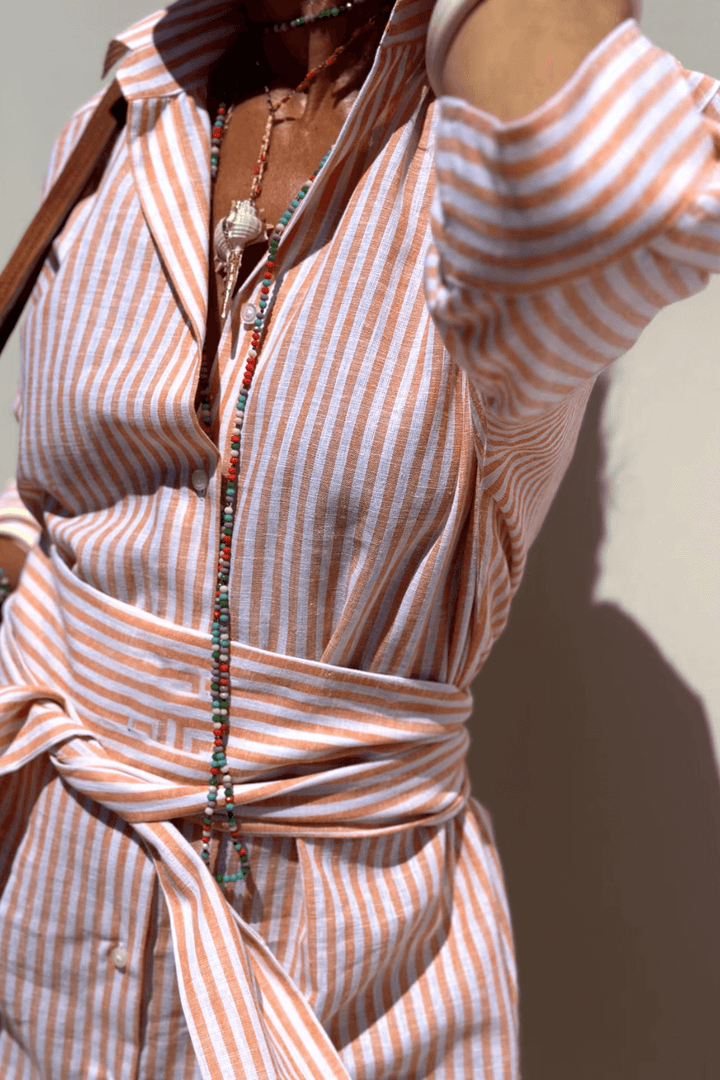 Lenia™ | Elegantes Hemdblusenkleid