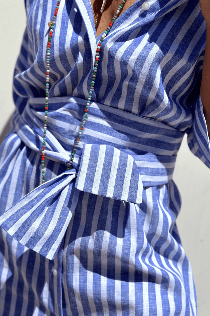 Lenia™ | Elegantes Hemdblusenkleid